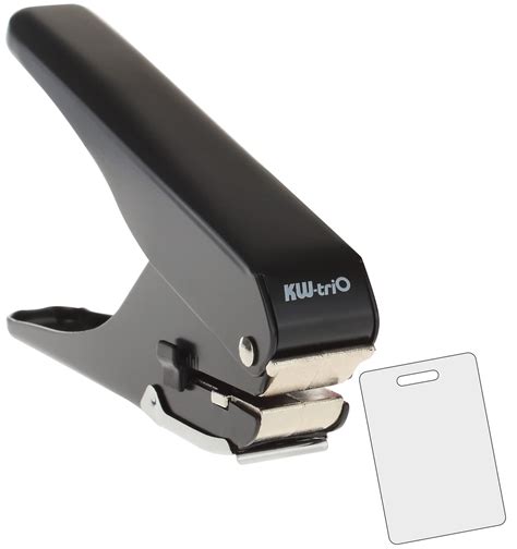 name badge hole punch|id whole puncher.